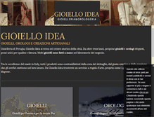 Tablet Screenshot of gioielloidea.com